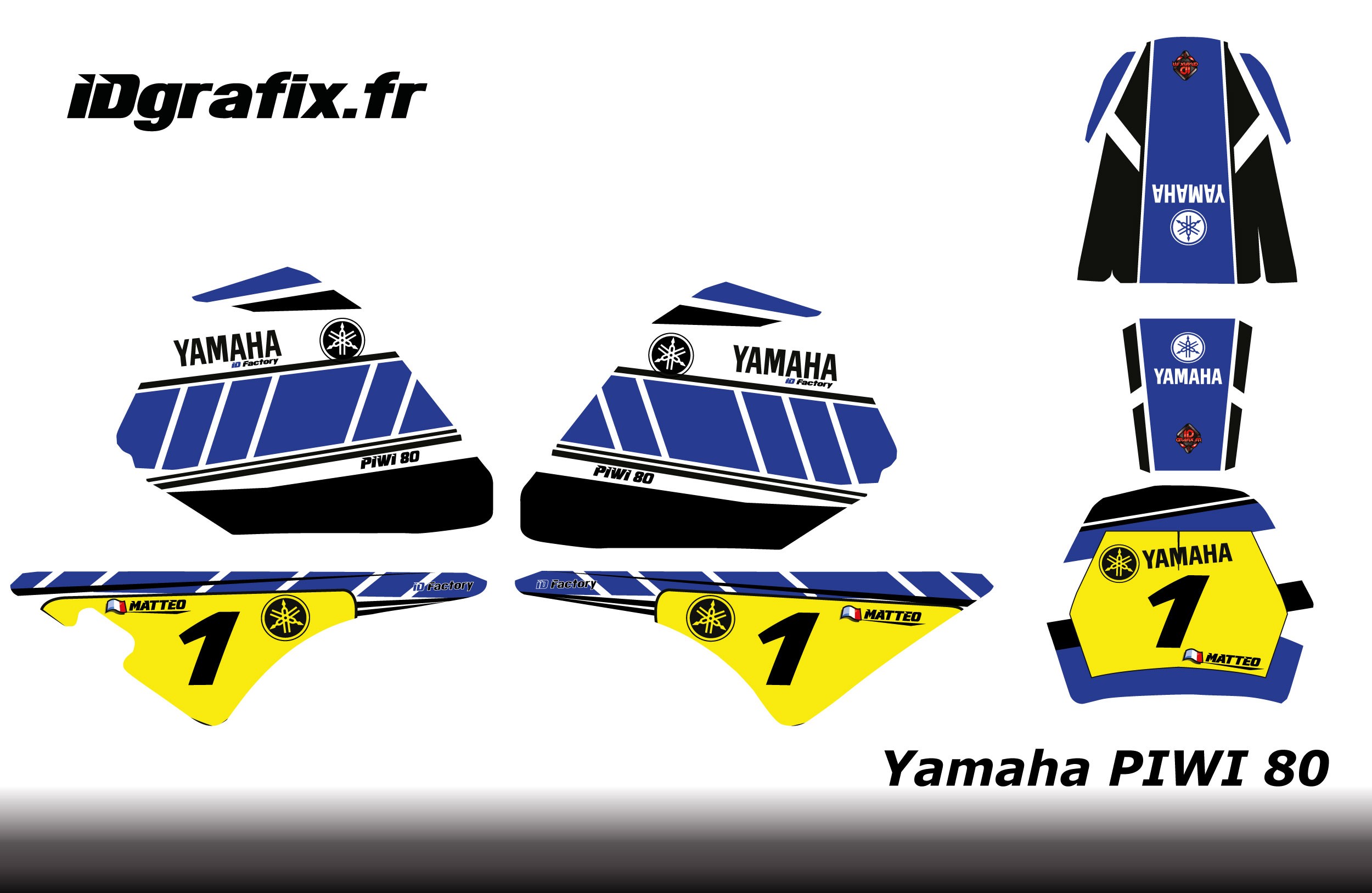Can Am Ds 450 >> Kit decoration Blue Vintage Full - IDgrafix - Yamaha 80 ... Can Am Ds 450 >> Kit decoration Blue Vintage Full - IDgrafix - Yamaha 80 ...