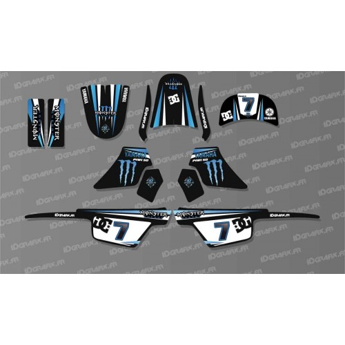 Kit de décoration Monstre Blau Complet IDgrafix - Yamaha De 50 Piwi -idgrafix