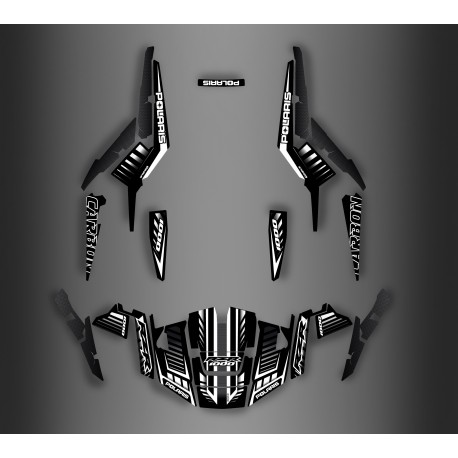 Kit de decoración de Carbono de la Edición IDgrafix - Polaris RZR 1000 TURBO