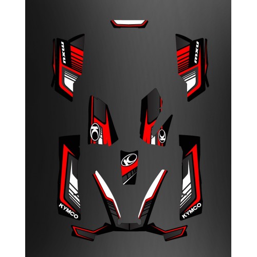 Kit-Deco-Limited Rot - Kymco arctic cat 550 / 700 MXU -idgrafix