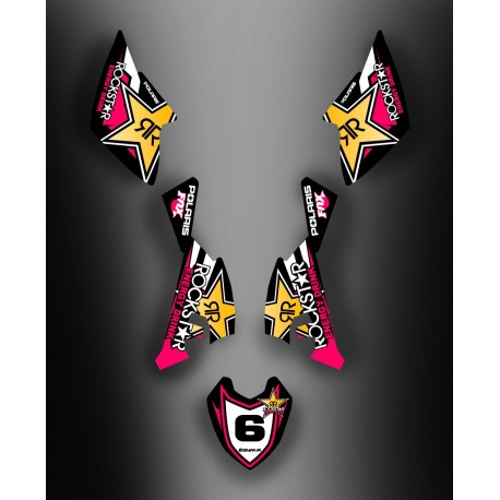 Kit déco Rockstar Girly pour Polaris Outlaw (2009-) -idgrafix