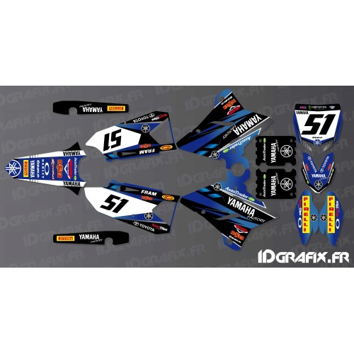Kit dekor Yamaha Factory Edition - Yamaha YZ/YZF 125-250-450 -idgrafix