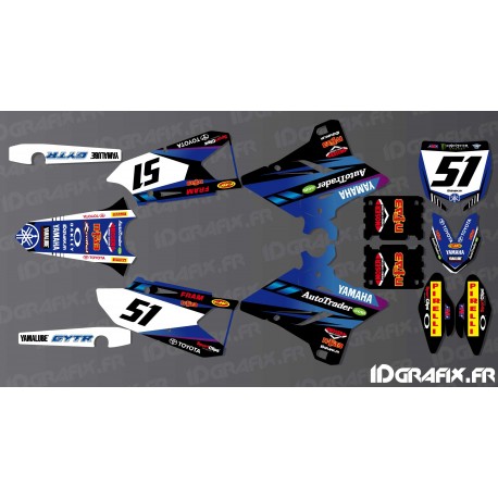 Kit de decoració Justin Barcia 2016 AMA Edició - Yamaha YZ/YZF 125-250-450 -idgrafix