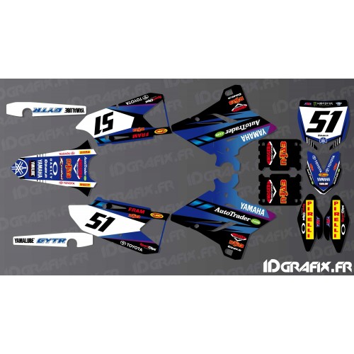 Kit decoration Justin Barcia 2016 AMA Edition - Yamaha YZ/YZF 125-250-450 - IDgrafix