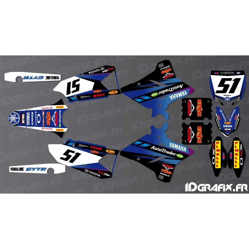Kit Decoration Justin Barcia 16 Ama Edition Yamaha Yz Yzf 125 2
