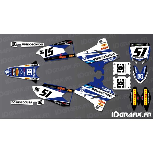Kit dekor DC Edition - Yamaha YZ/YZF 125-250-450 -idgrafix