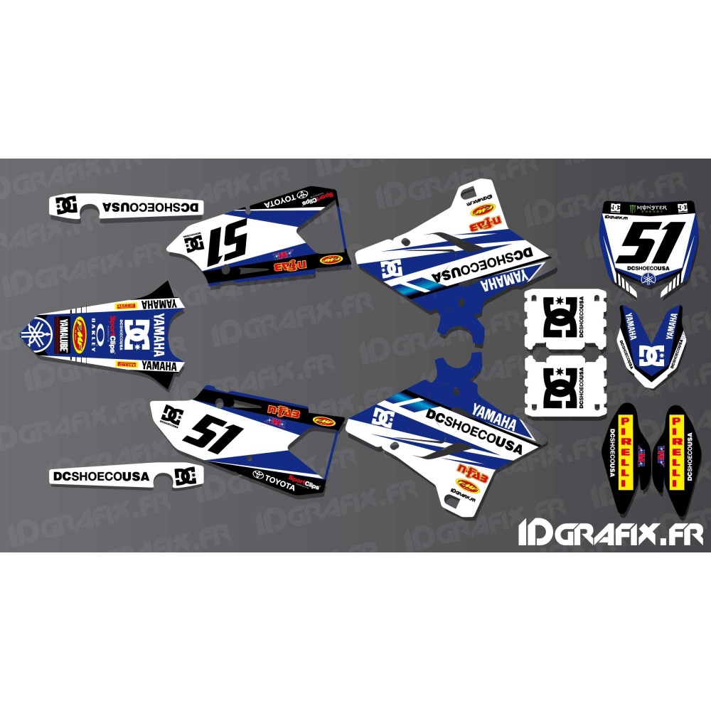 Kit Decoration Dc Edition Yamaha Yz Yzf 125 250 450