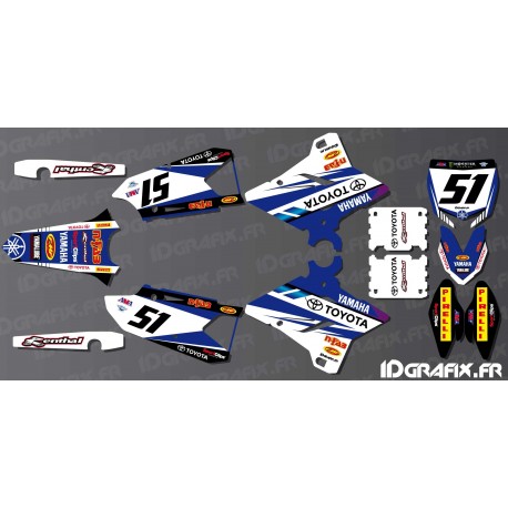 Kit décoration SX USA Edition - Yamaha YZ/YZF 125-250-450