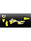 Kit dekor Vintage Yellow Edition - Yamaha YZ/YZF 125-250-450