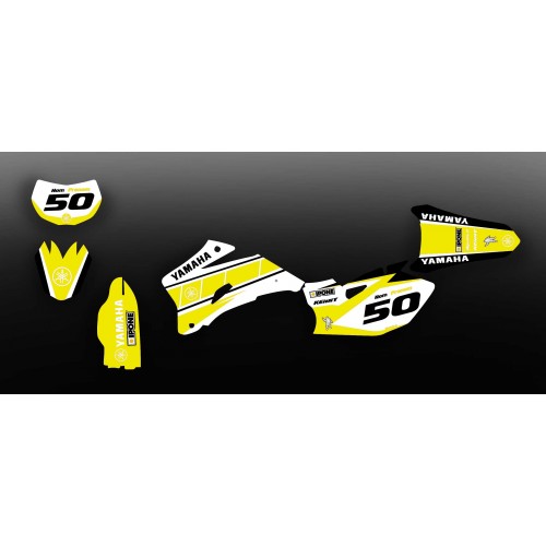 Kit dekor Vintage Yellow Edition - Yamaha YZ/YZF 125-250-450 -idgrafix