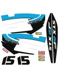 Kit decorazione Parte per Kawasaki STX 15F Blu