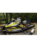 Kit décoration Rockstar Jaune pour Seadoo RXT 215-255