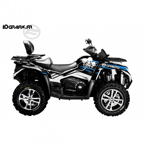 Kit deco Dead Blue Full - CF MOTO CForce 800 - IDgrafix