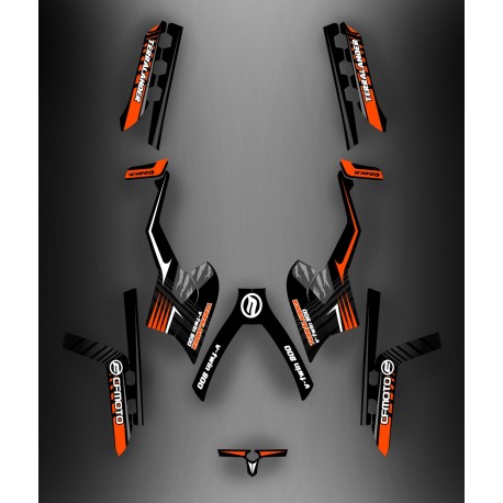 Kit déco Claw Orange Full - CF MOTO CForce 800