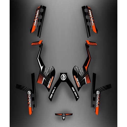 Kit déco 100 % Perso pour YAMAHA 450 YFZ R - IDgrafix