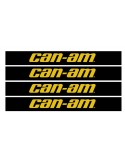 Lot 4 Stickers Can Am (long 1 m - largeur 12cm)  