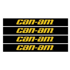 Lot 4 Stickers Can Am (long 1 m - largeur 12cm)