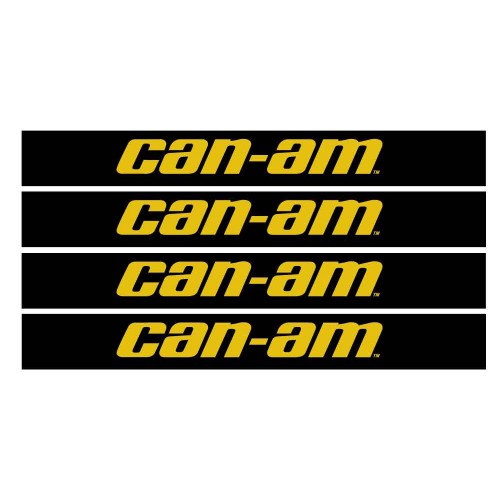 Lot 4 Stickers Can Am (long 1 m - largeur 12cm)  -idgrafix