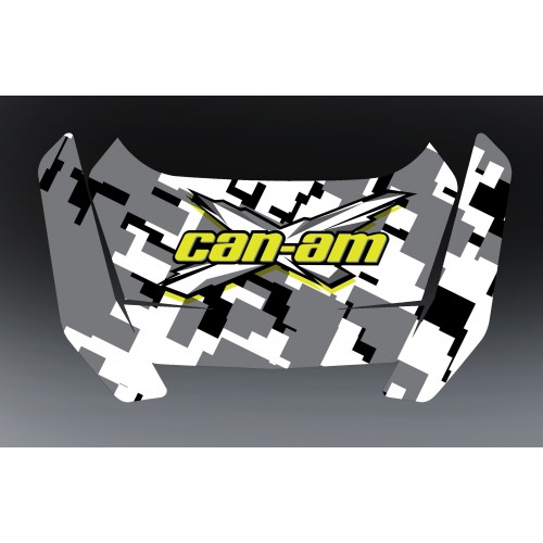 Kit décoration Can Am Digital - coffre origine BRP Full-idgrafix