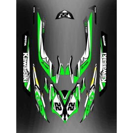 Kit decorazione Verde LTD Completo per Kawasaki Ultra 250/260/300/310R