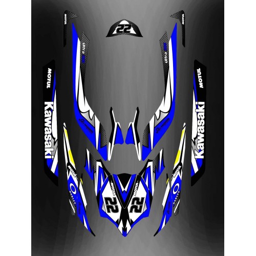 Kit decoration Blue LTD Full for Kawasaki Ultra 250/260/300/310R - IDgrafix