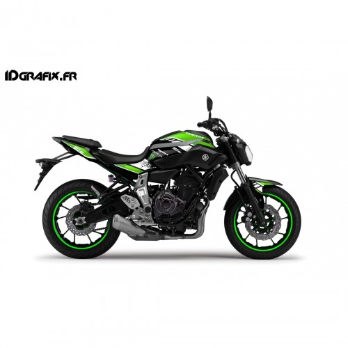 Kit decoración GP Serie Verde - IDgrafix - Yamaha MT-07 -idgrafix