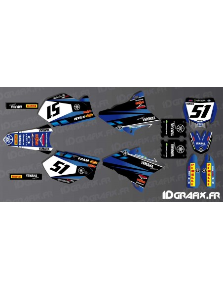 Kit dekor Yamaha Factory Edition - Yamaha YZ/YZF 125-250-450 Kit dekor Yamaha Factory Edition - Yamaha YZ/YZF 125-250-450