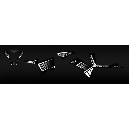 Kit décoration Carbon Series  - IDgrafix - Polaris 800 Sportsman