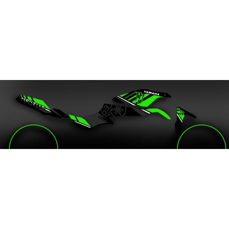 Kit de decoració 100% Custom Monster Green - IDgrafix - Yamaha MT-07 -idgrafix