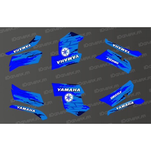 Kit dekor LTD Blau - IDgrafix - Yamaha Grizzly 550-700