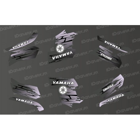 Kit décoration LTD Gris - IDgrafix - Yamaha Grizzly 550-700