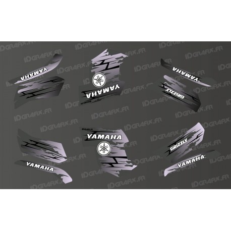 Kit de decoración LTD Grey - IDgrafix - Yamaha Grizzly 550-700