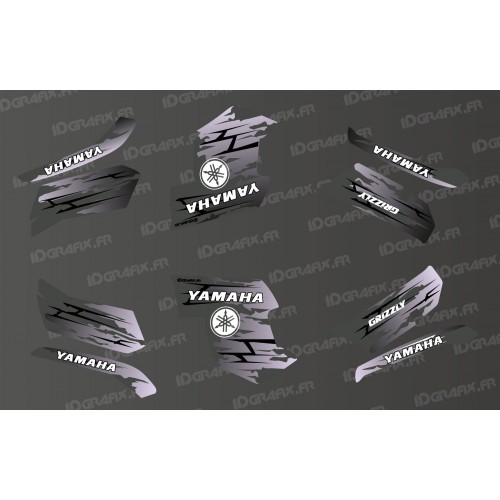 Kit de decoración LTD Grey - IDgrafix - Yamaha Grizzly 550-700 -idgrafix