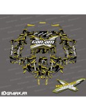 Kit décoration Broken series (Jaune) - Idgrafix - Can Am 1000 Maverick