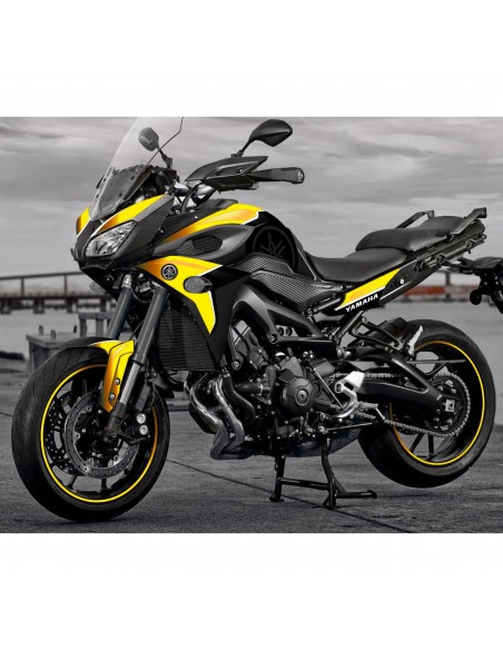 Kit décoration Yellow edition - Yamaha MT-09 Tracer Kit décoration Yellow edition - Yamaha MT-09 Tracer