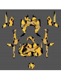 Kit décoration Babe series (Jaune) - IDgrafix - Can Am Outlander G2