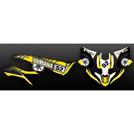 Kit déco Race series Jaune - Yamaha YXZ 1000