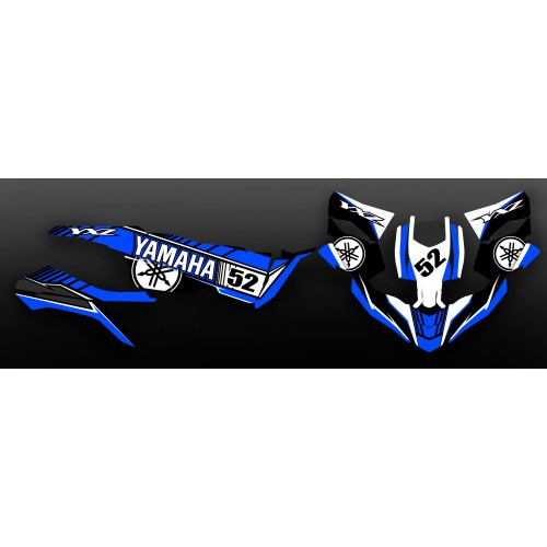 Kit déco Race series Bleu - Yamaha YXZ 1000 -idgrafix
