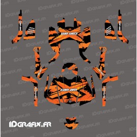 Kit de decoración de Arrebatar de la serie (naranja) - IDgrafix - Can Am Outlander G2
