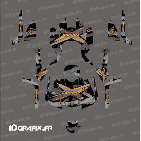 Kit decorazione Strappare serie (Grigio) - IDgrafix - Can Am Outlander G2