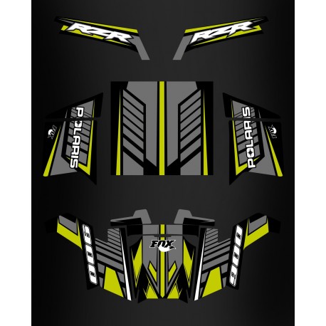 Kit de decoració Fox Edició - IDgrafix - Polaris RZR 900 XP -idgrafix