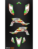 2 Kits déco 100 % Perso pour YAMAHA 450 YFZ -- M. GNAN