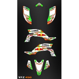 Kit déco 100 % Perso pour YAMAHA 450 YFZ R