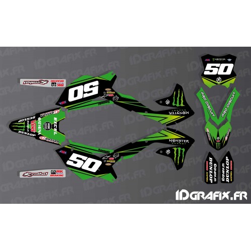 Kit deco US Ama Pro Circuit series for Kawasaki KX/KXF - IDgrafix
