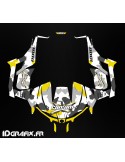 Kit décoration Army series (Jaune) - Idgrafix - Can Am 1000 Maverick