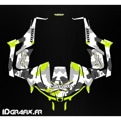 Kit de decoració de l'Exèrcit de la sèrie Groga (Turbo) - Idgrafix - Am 1000 Maverick -idgrafix