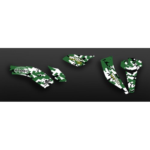 Kit Deco Digital Camo Green - Kymco MXU 500 -idgrafix