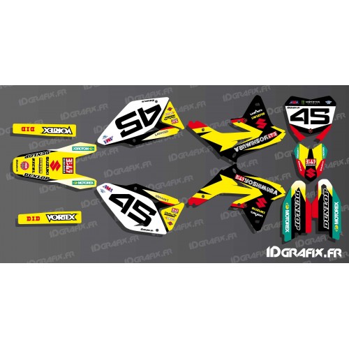 Kit deco US AMA Yoshimura series for Suzuki RM/RMZ - IDgrafix
