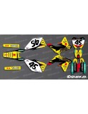 Kit déco US AMA Rockstar series pour Suzuki RM/RMZ