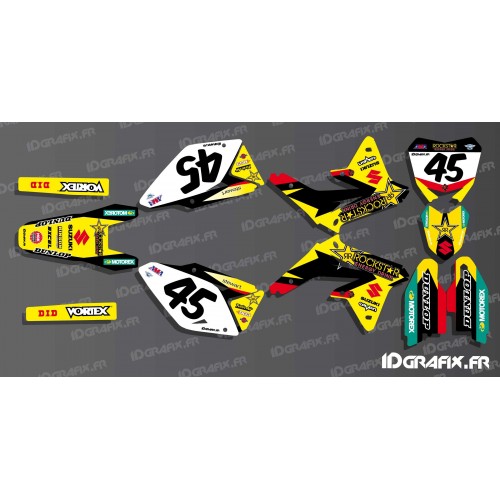 Kit deco US AMA Rockstar series for Suzuki RM/RMZ - IDgrafix